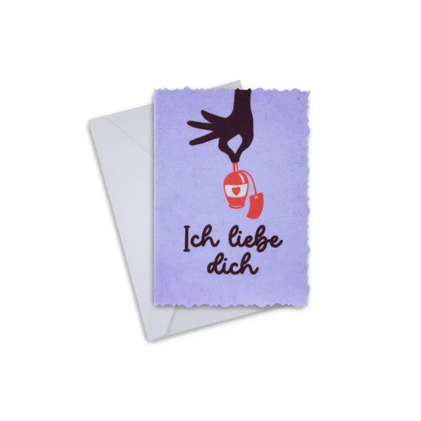 Elegant Valentine Greeting Cards - Kaio-Cards EN/FR/DE