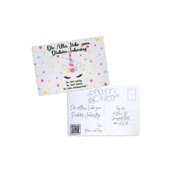 Diaversary Postcards - Kaio Cards