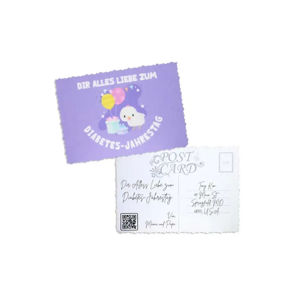 Diaversary Postcards - Kaio Cards