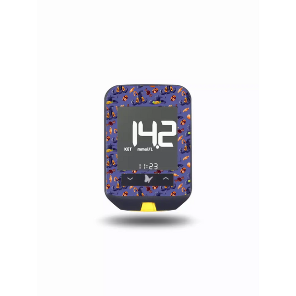Freestyle Optium Neo Glucose Meter Stickers - Halloween