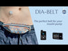 Cinto da bomba de insulina - Dia-Belt M/L CORES CLARAS