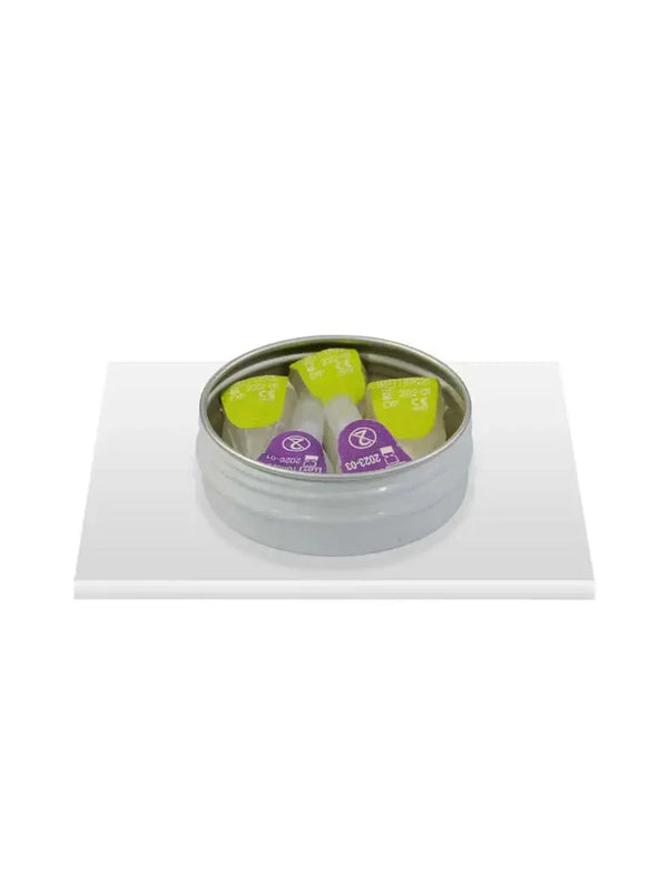 Caixa Média de Lata para Agulhas, Tiras de Teste e Lancetas - Kaio-SMT's