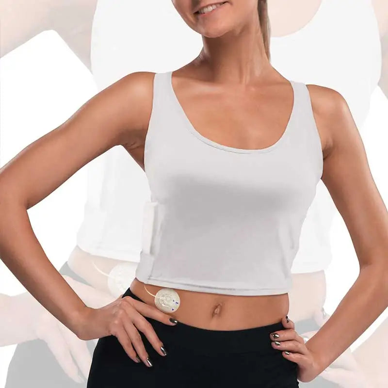 inuslin pump crop top for diabetics Image