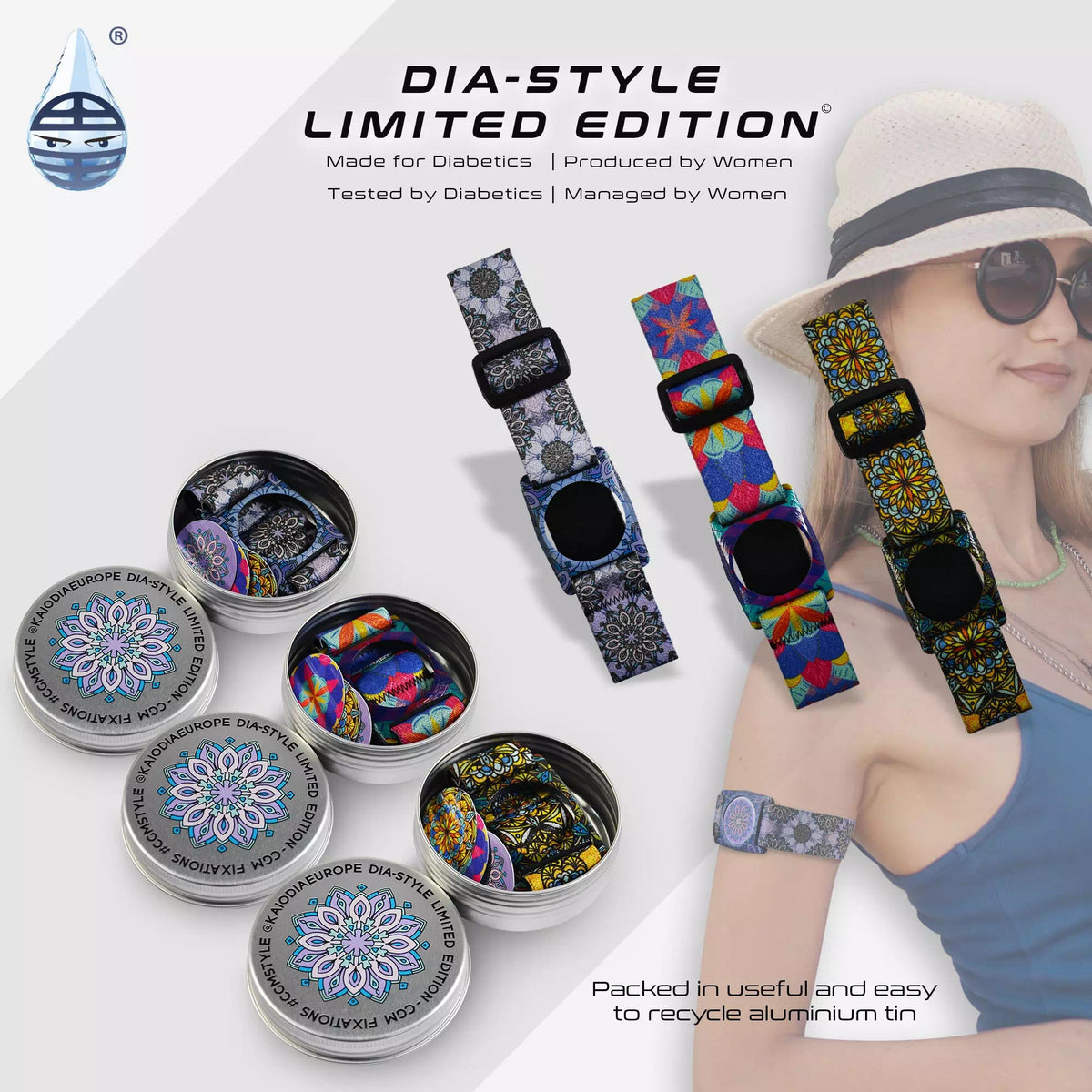 adjustable armbands for freestyle libre and other sensors Image