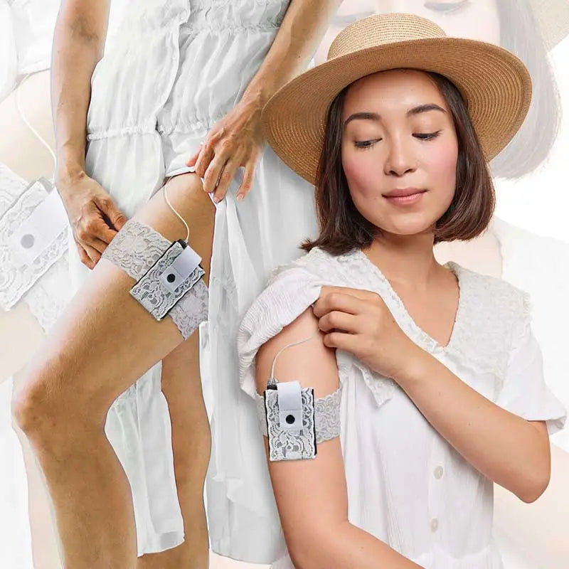 Adaptable Insulin Pump Band - Dia-Adjustable Arm and Leg Band Lace Image