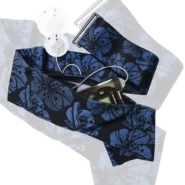 Cinto para bomba de insulina com gancho em G - Dia Belly-Belt 2