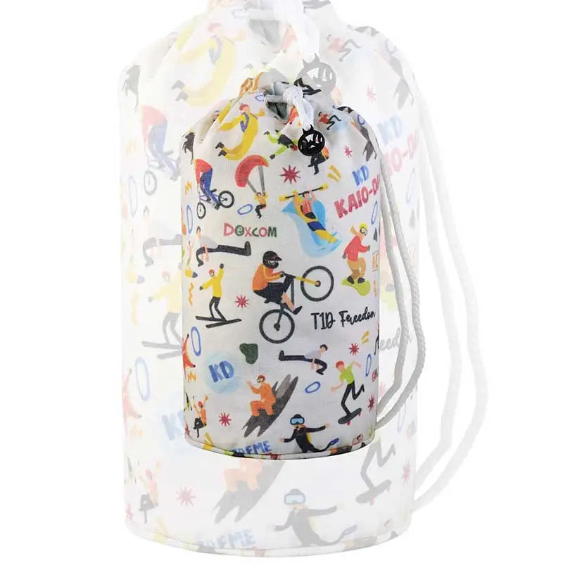The Fun Diabetes Themed Bucket Bag - Dia-Bucket Bag Image