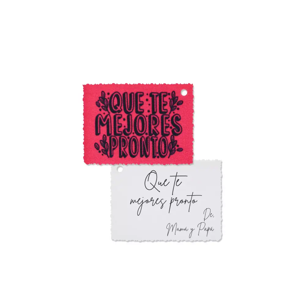 Get Well Soon Gift Tags - Kaio-Dia IT/ES