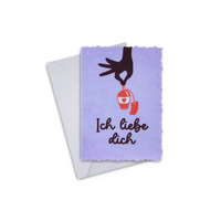 Elegant Valentine Greeting Cards - Kaio-Cards EN/FR/DE