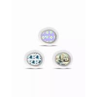 Dexcom G7 sensor stickers winter edition with festive holiday designs.