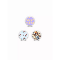 Freestyle Libre 2 Winter Edition sensor stickers with snowflakes and winter designs.