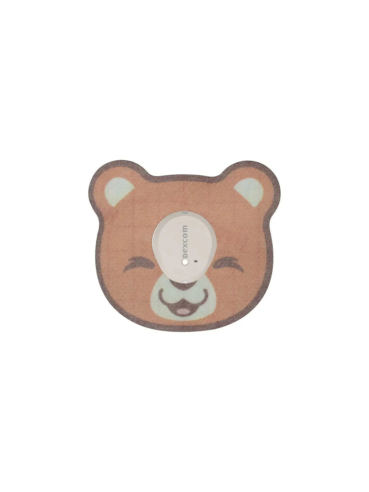 Adesivo de fixação infantil para Dexcom G7, forma de urso