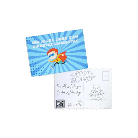 Diaversary Postcards - Kaio Cards