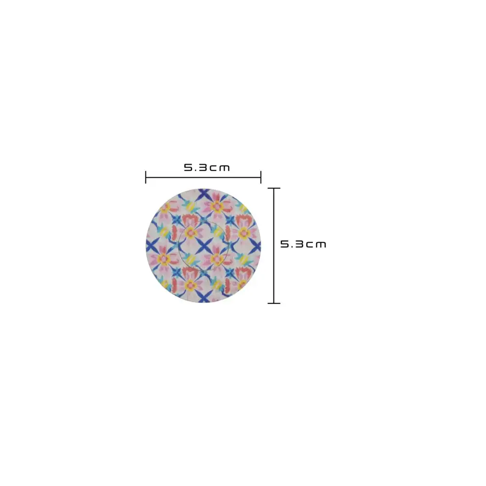 Adesivo de fixação para FreeStyle Libre 3, série Spring, dimensões 5,3 x 5,3 cm