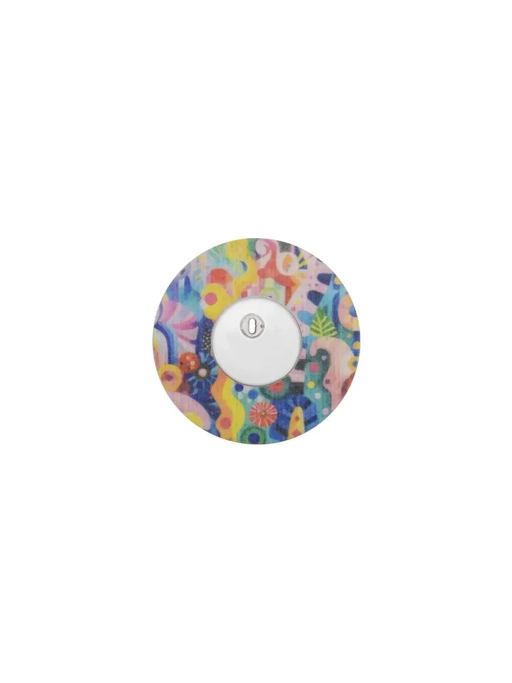 Adesivo de fixação para FreeStyle Libre 3, padrão Ethereal Bloom