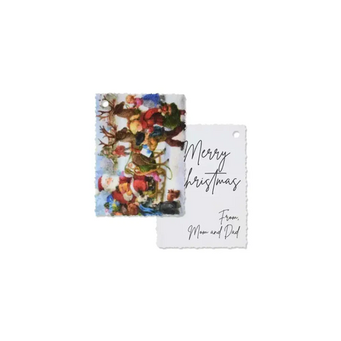 Elegant Christmas Gift Tags - Kaio-Canva Tags