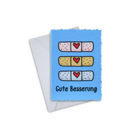 Get Well Soon Greeting Cards - Kaio-Cards
