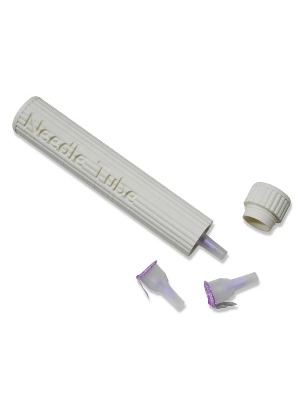 Tubos para guardar agulhas de caneta de insulina (até 4)