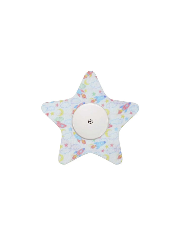 Adesivo de fixação infantil para FreeStyle Libre 2 – Flor, Estrela ou Leão – Patch Me Up!
