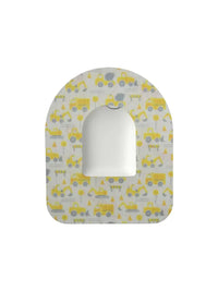 Adesivo de fixação para pod Omnipod, padrão Construction