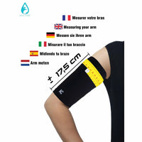 picc line arm sleeve black how to measure guide for correct sizing and optimal catheter protection
