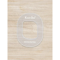 Insulin Patch Pump Template for Glucomen Day Pump and Omnipod POD, durable acrylic design.
