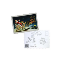 Elegant Christmas Postcard - Kaio-Cards