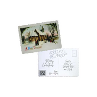 Elegant Christmas Postcard - Kaio-Cards