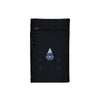 Black cooling wallet for 1 insulin vial with zipper and water evaporation cooling technology