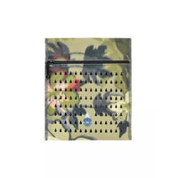 Insulin cooling wallet for vials or eye drops, floral design, Dia-Cool.