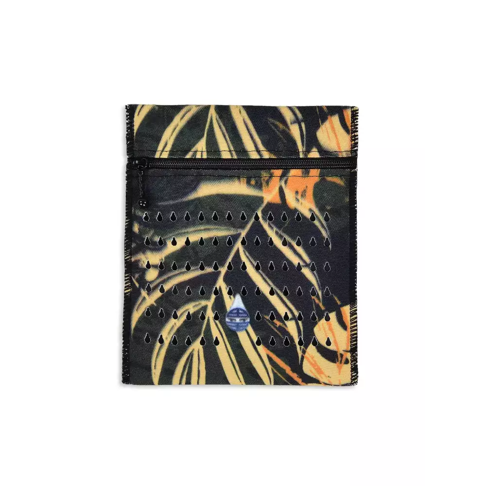Insulin cooling wallet for 4 vials with leafy design, Dia-Cool.