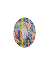 Colorful Dexcom G6 sensor patch with Childhood Memories design, durable and comfortable.