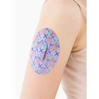 Adesivo de fixação para Dexcom G6, série Spring, no braço, grande plano