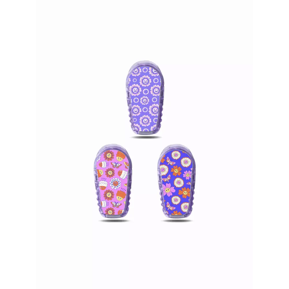 Dexcom G6 Stickers Spring Edition 2025 - Vibrant Floral Patterns