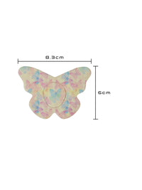 Adesivo de fixação para Dexcom G7, forma de borboleta, dimensões 8,3 x 6 cm