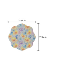 Adesivo de fixação para Dexcom G7, forma de bolacha, dimensões 7,5 x 7,5 cm