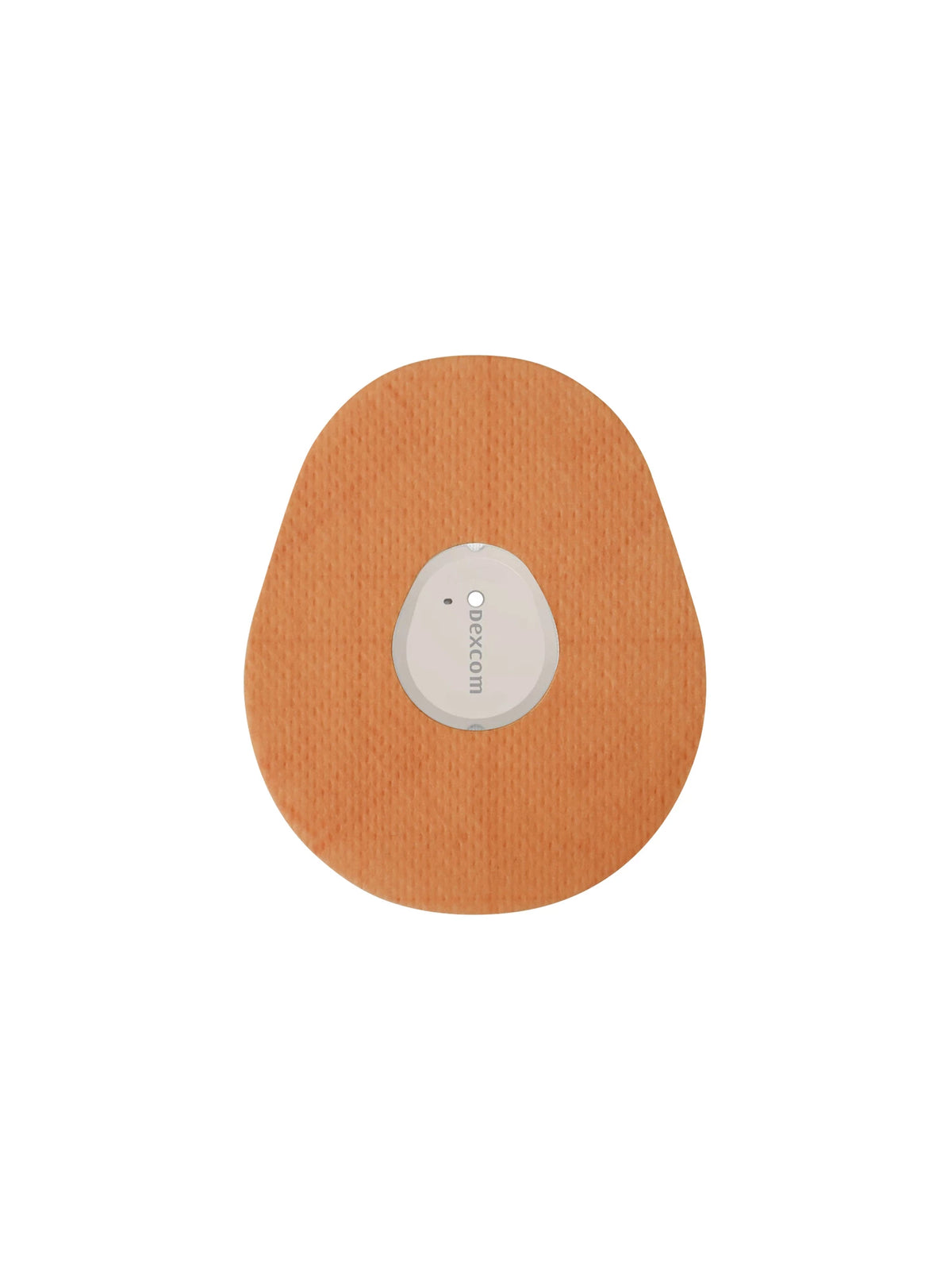 Adesivo de fixação para Dexcom G7, forma de gota, laranja