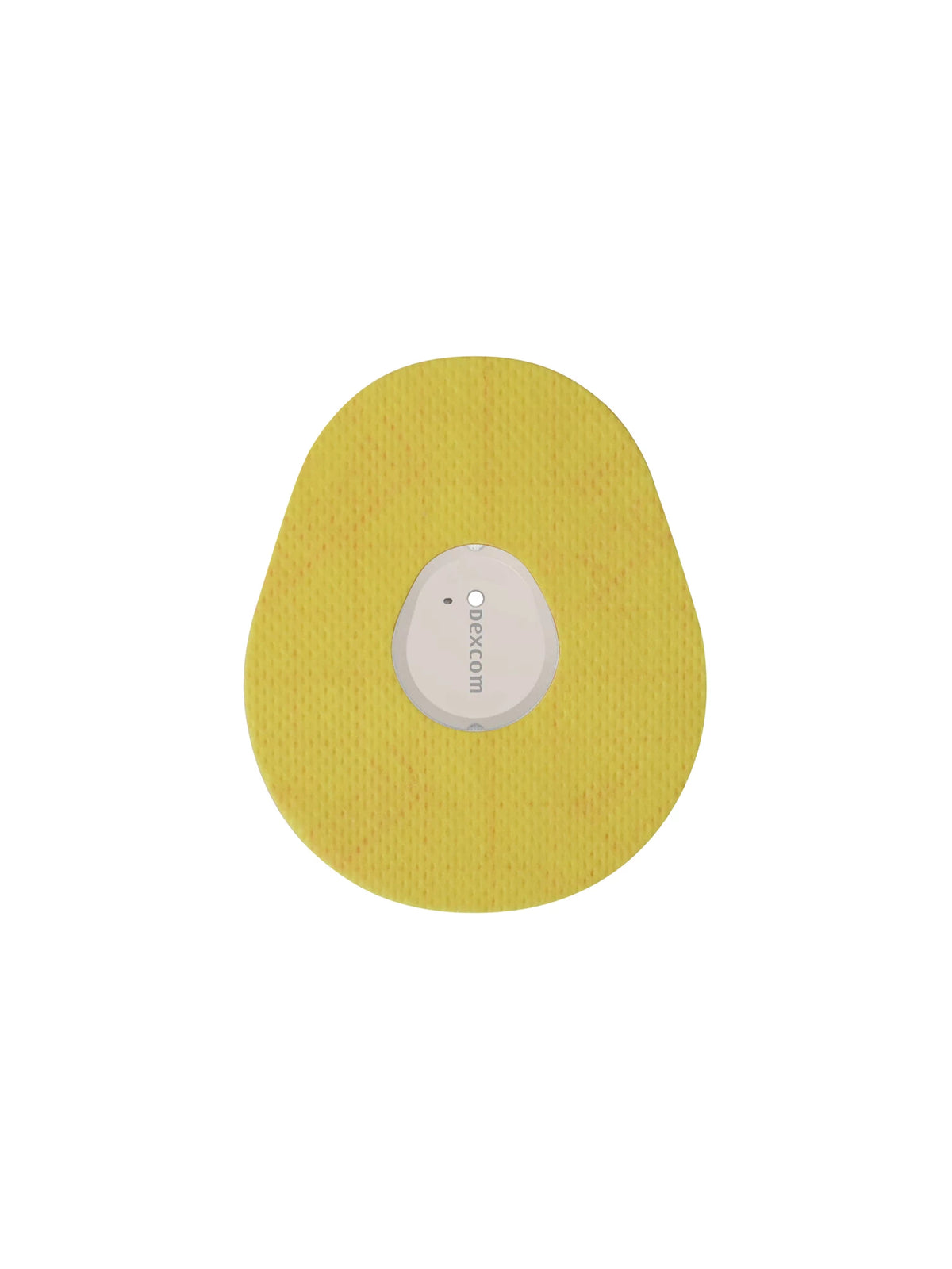 Adesivo de fixação para Dexcom G7, forma de gota, amarelo