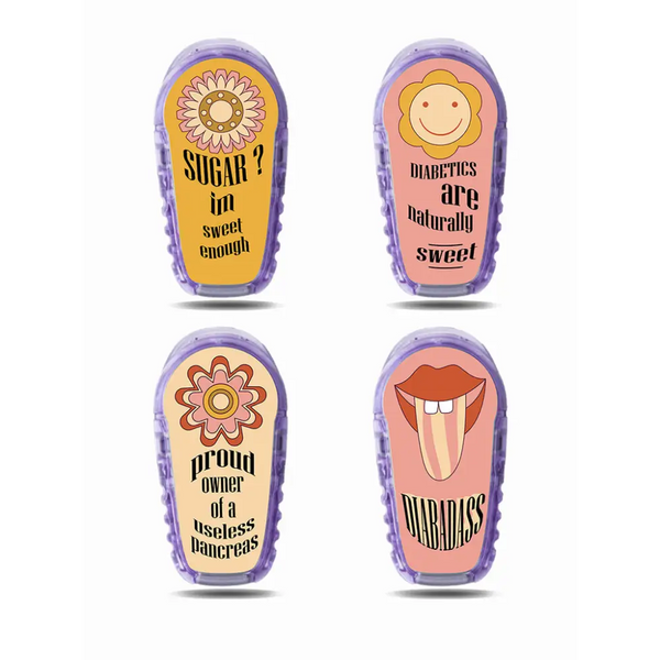 Dexcom G6 Transmitter Stickers – Retro Collection