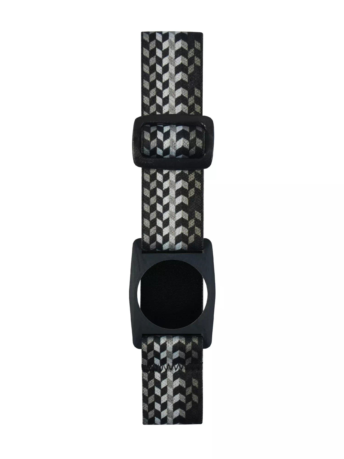 Freestyle Libre 2 adjustable armband with graphic design, offering secure sensor support and flexibility.