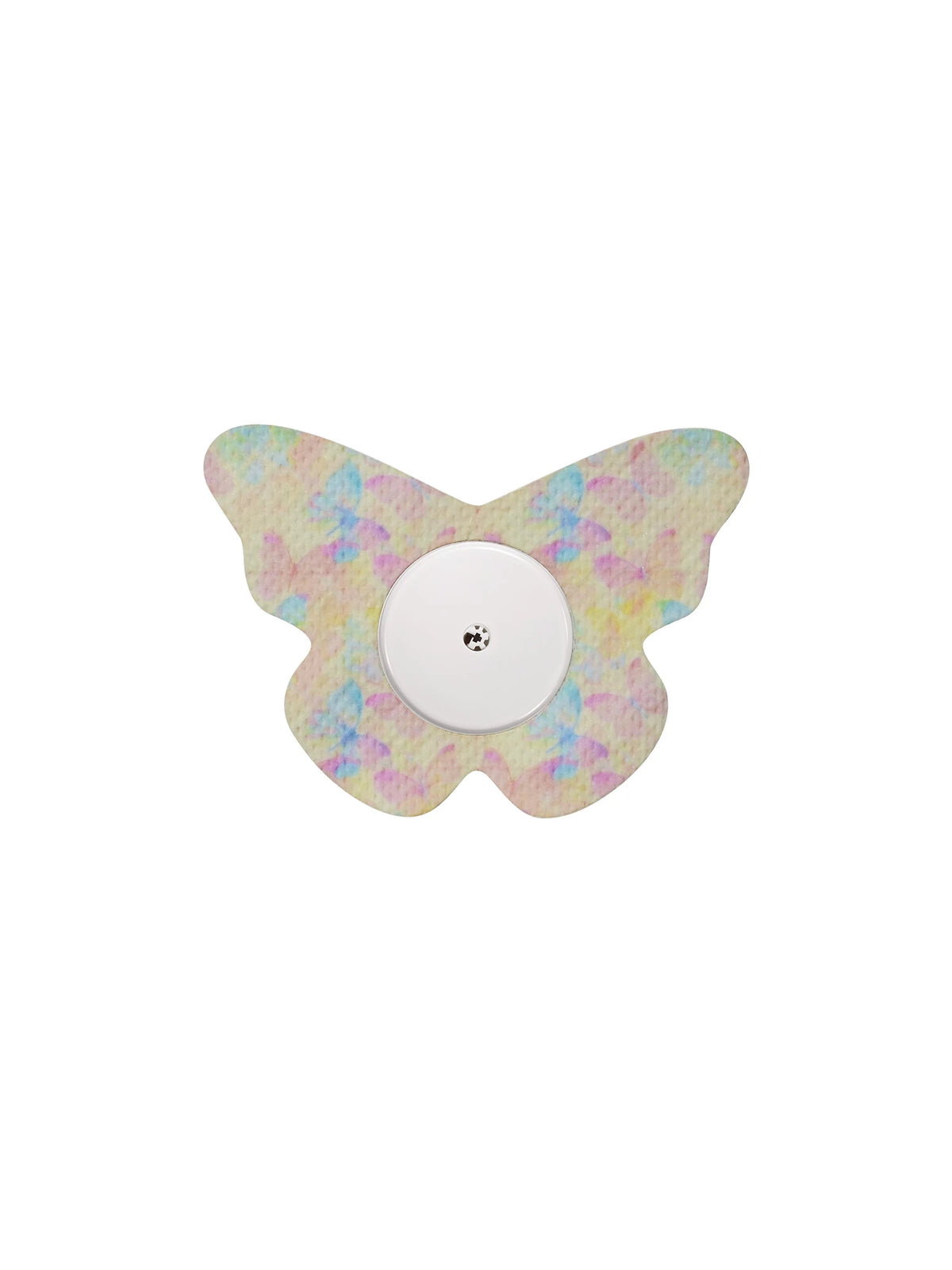 Adesivo de fixação para FreeStyle Libre 2, forma de borboleta, padrão Butterfly Mirage