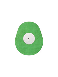 Adesivo de fixação para FreeStyle Libre 2, forma de gota, verde