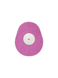 Adesivo de fixação para FreeStyle Libre 2, forma de gota, rosa