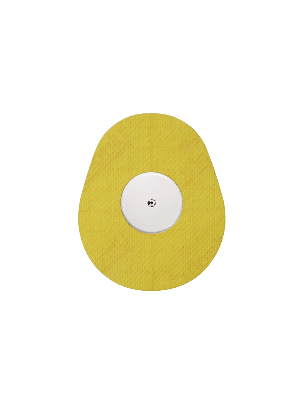 Adesivo de fixação para FreeStyle Libre 2, forma de gota, amarelo