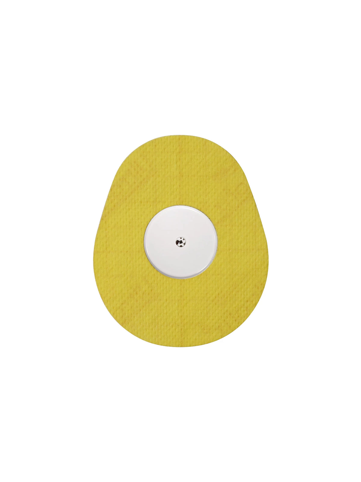Adesivo de fixação para FreeStyle Libre 2, forma de gota, amarelo