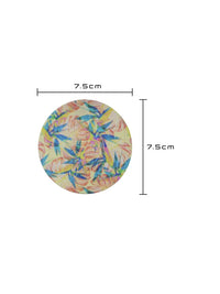 Adesivo de fixação para FreeStyle Libre 2, padrão Tequila Sunrise, dimensões 7,5 x 7,5 cm