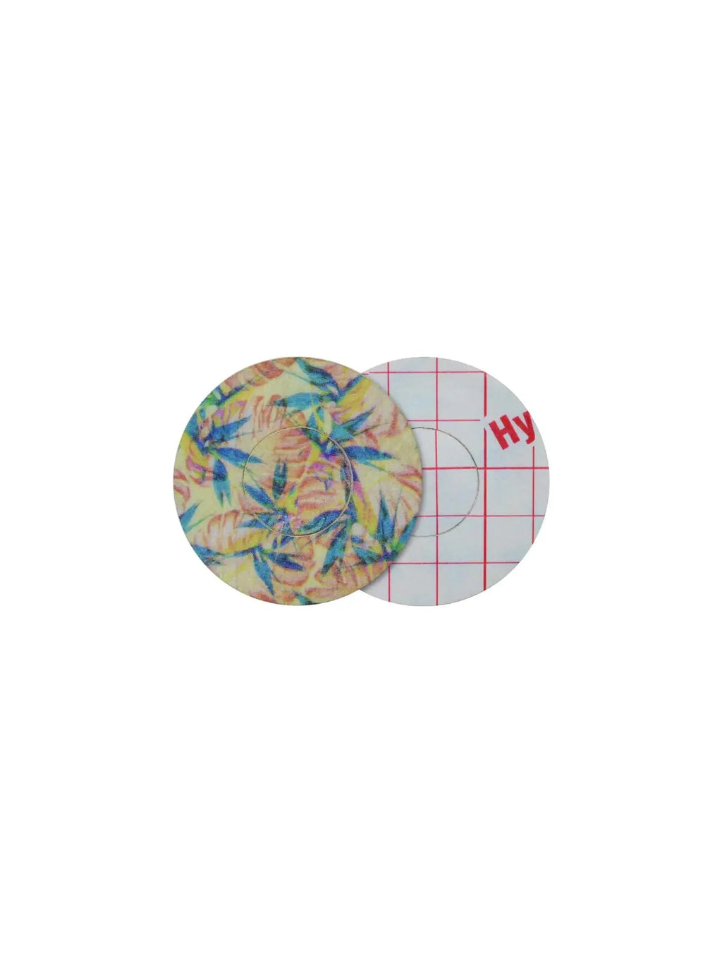 Adesivo de fixação para FreeStyle Libre 3, padrão Tequila Sunrise, frente e verso com película