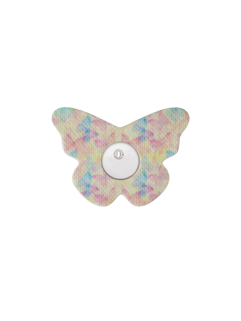 Adesivo de fixação para FreeStyle Libre 3, forma de borboleta, padrão Butterfly Mirage