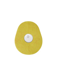 Adesivo de fixação para FreeStyle Libre 3, forma de gota, amarelo