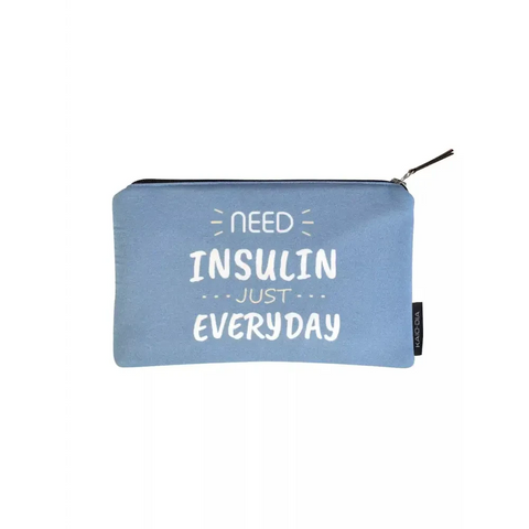 All-in-One Glucose Meter & Diabetic Supplies Zipper Bag